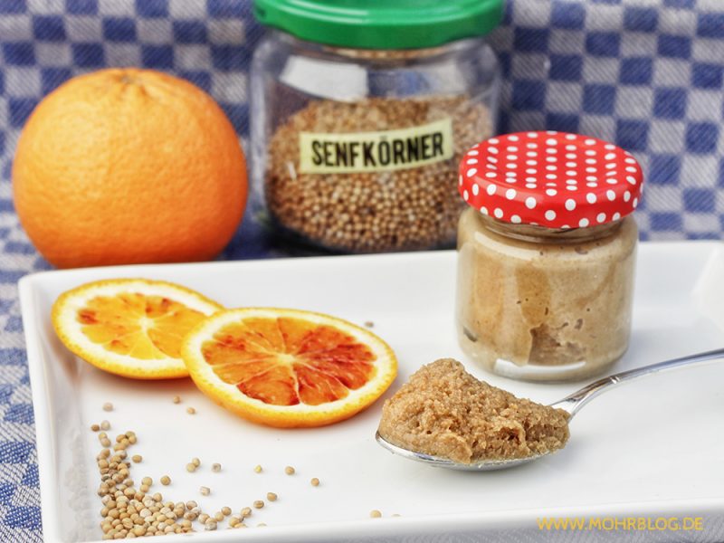 Orangensenf – hausgemacht und fruchtig-gut