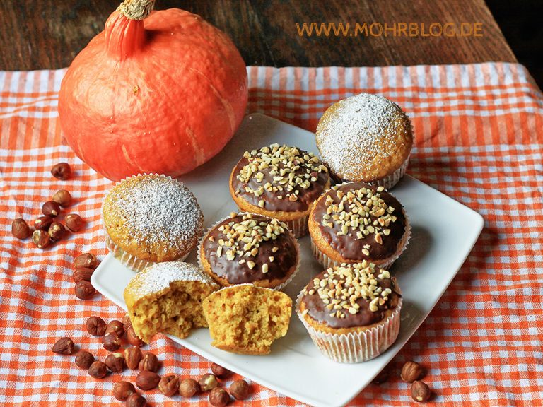 Kürbis-Nuss-Muffins - mohrblog